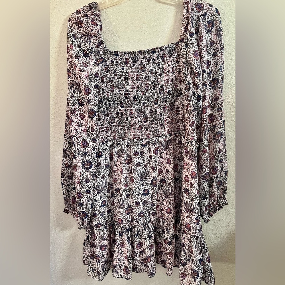 1. State Multicolor Smocked Dress